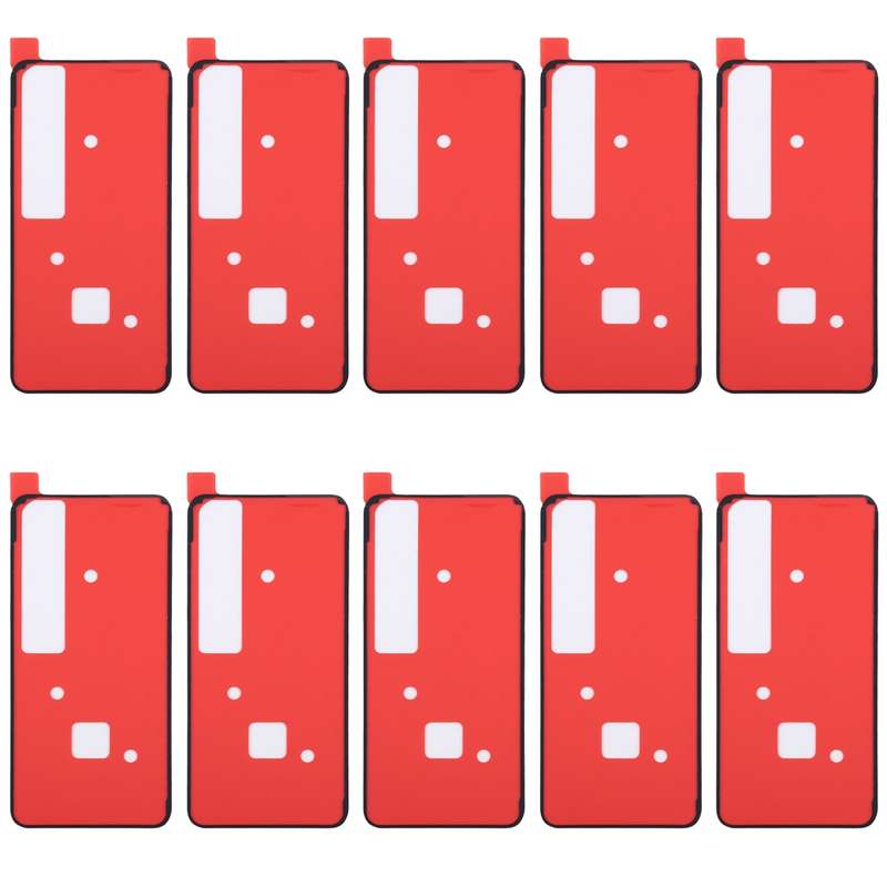 10 PCS Original Back Housing Cover Adhesive for Xiaomi Mi 10 Pro 5G / Mi 10 5G