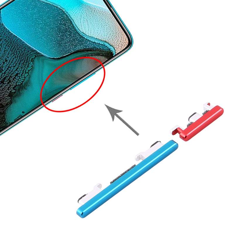Power Button and Volume Control Button for Xiaomi Redmi K30 Pro (Purple)