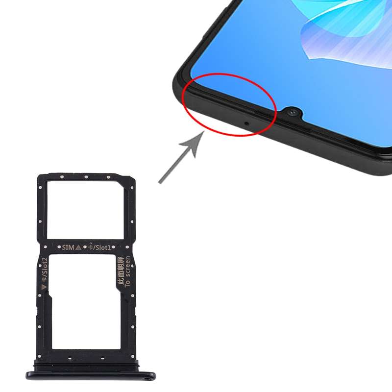SIM Card Tray + SIM Card Tray / Micro SD Card Tray for Huawei Enjoy Z 5G (Green)