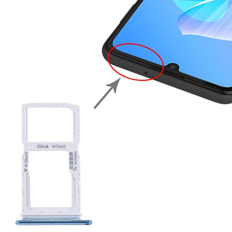 SIM Card Tray + SIM Card Tray / Micro SD Card Tray for Huawei Enjoy Z 5G (Green)