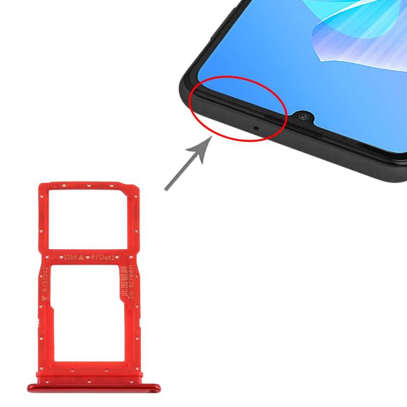 SIM Card Tray + SIM Card Tray / Micro SD Card Tray for Huawei Enjoy Z 5G (Green)