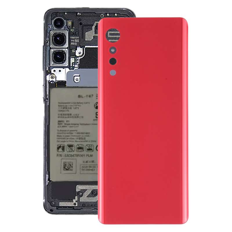 Battery Back Cover for LG Velvet LMG910EMW LM-G910EMW / Velvet 5G KR Version LM-G900N LM-G900EM(Silv