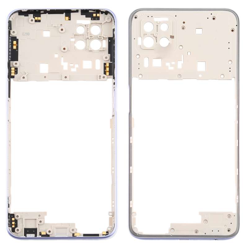 For OPPO A72 5G PDYM20 Middle Frame Bezel Plate (Blue)