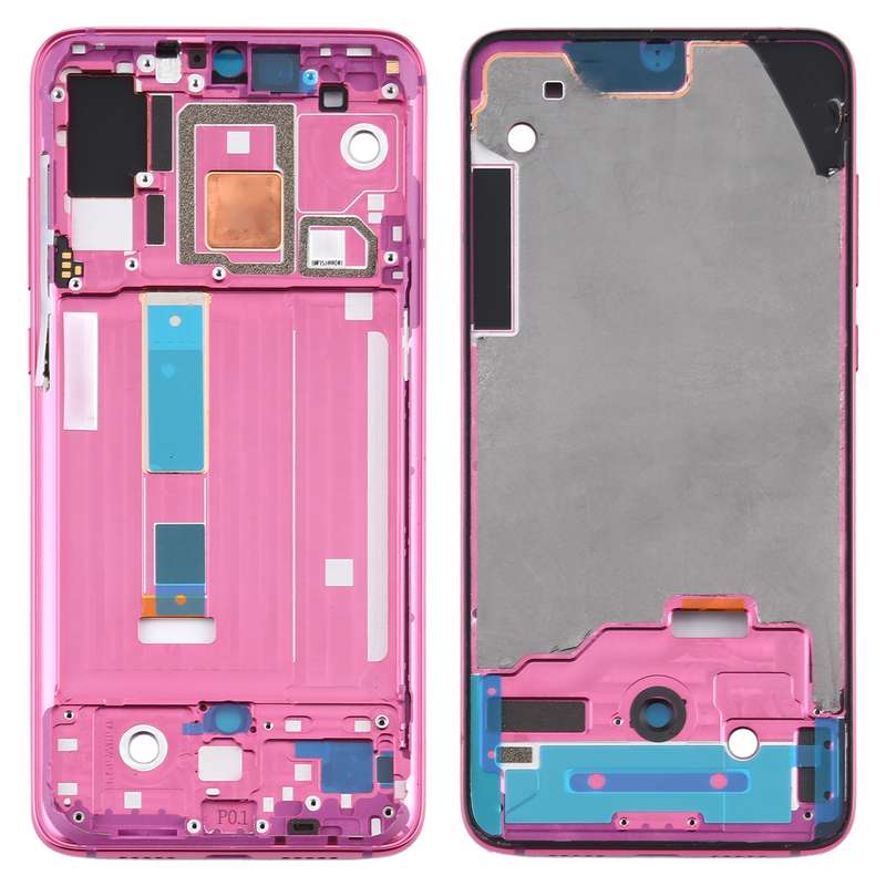 Front Housing LCD Frame Bezel Plate for Xiaomi Mi 9 Pro 5G (Black)