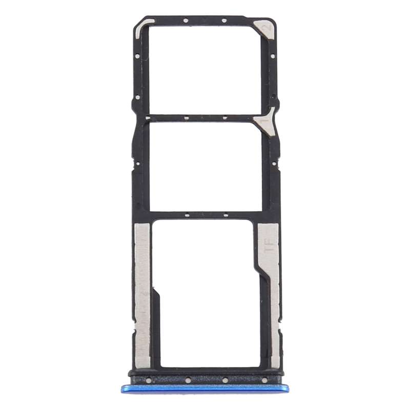 SIM Card Tray + SIM Card Tray + Micro SD Card Tray for Xiaomi Redmi 9A/Redmi 9C(Green)