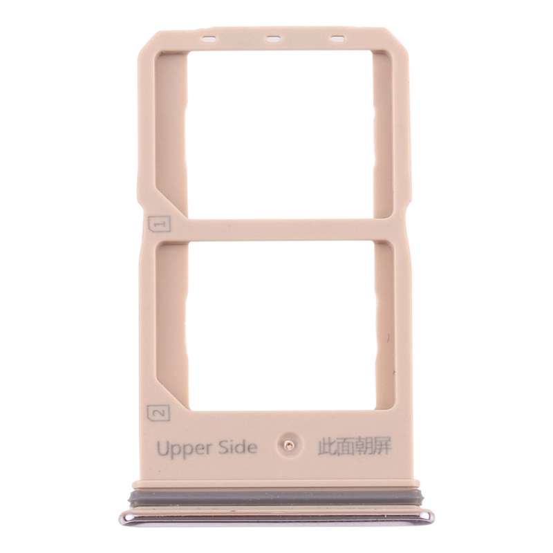 For Vivo Y70s V2002A SIM Card Tray + SIM Card Tray (Black)