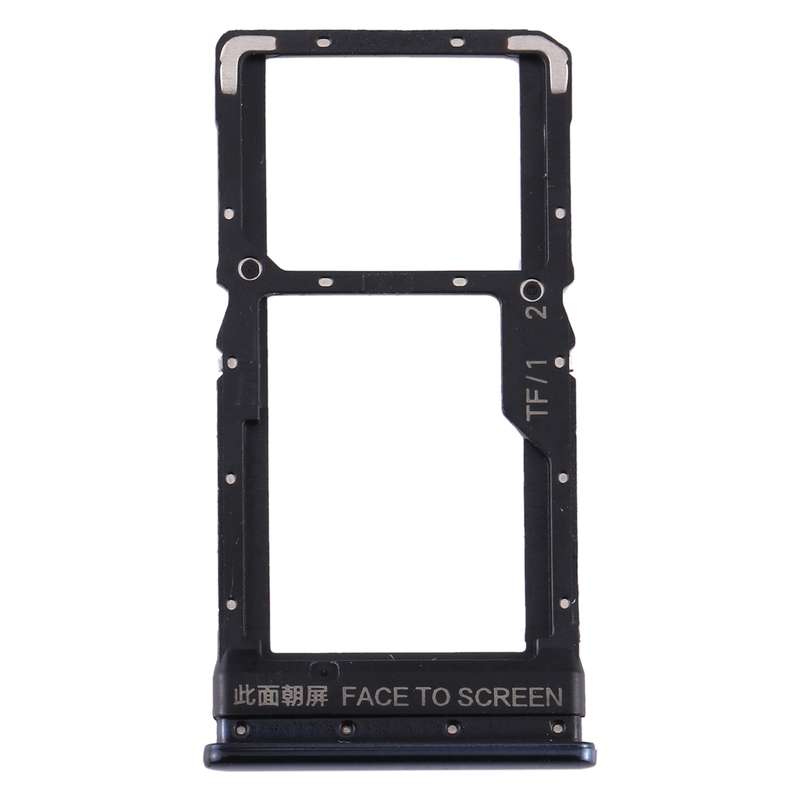 SIM Card Tray + SIM Card Tray / Micro SD Card Tray for Xiaomi Poco X3 / Poco X3 NFC(Blue)