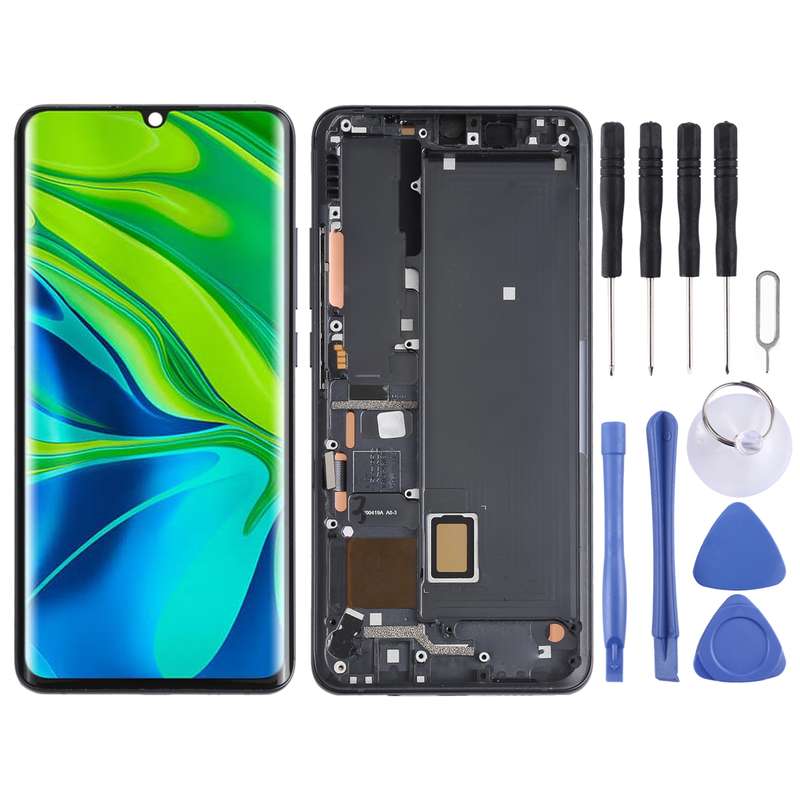 Original LCD Screen and Digitizer Full Assembly With Frame for Xiaomi Mi CC9 Pro / Mi Note 10 / Mi N