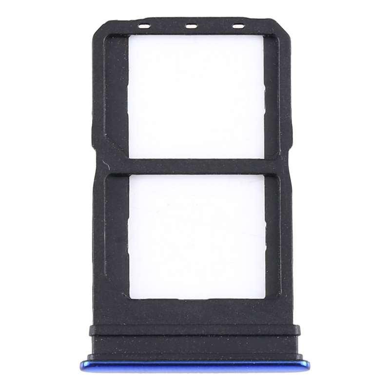 For Vivo iQOO Neo V1914A SIM Card Tray + SIM Card Tray (Blue)