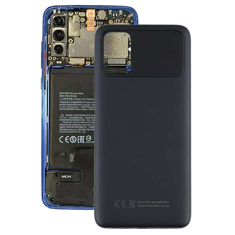 Original Battery Back Cover for Xiaomi Poco M3 M2010J19CG(Yellow)