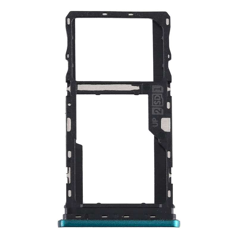 SIM Card Tray + SIM Card Tray / Micro SD Card Tray for Motorola Moto G9 Play/Moto G9 (India) (Blue)