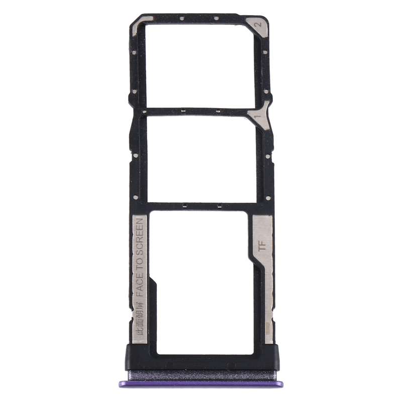 SIM Card Tray + SIM Card Tray + Micro SD Card Tray for Xiaomi Redmi Note 9 5G / Redmi Note 9T M2007J
