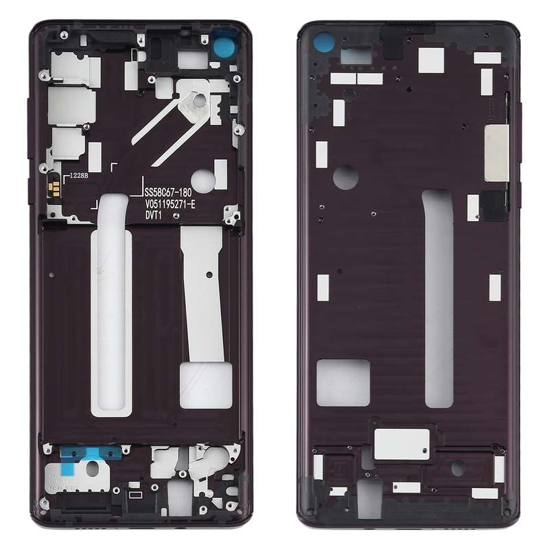 Middle Frame Bezel Plate for Motorola Edge XT2063-3(Black)