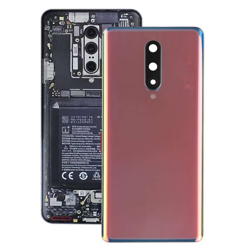 For OnePlus 8 Battery Back Cover with Camera Lens Cover (Green)
