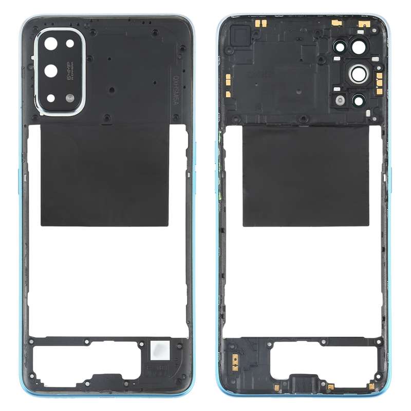For OPPO Realme X7 Middle Frame Bezel Plate (White)