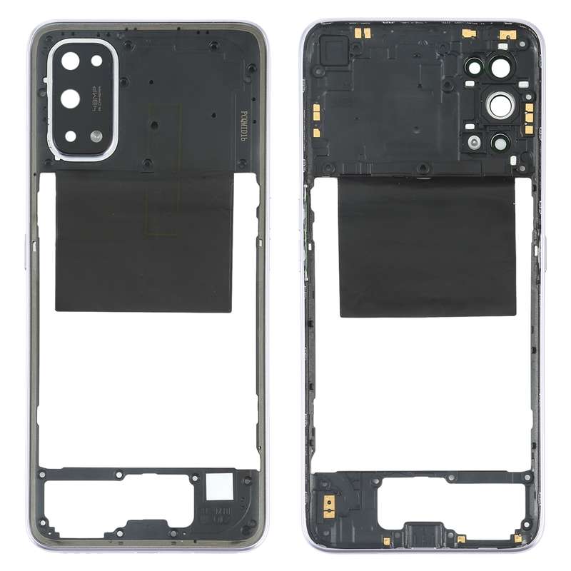 For OPPO Realme X7 Middle Frame Bezel Plate (White)