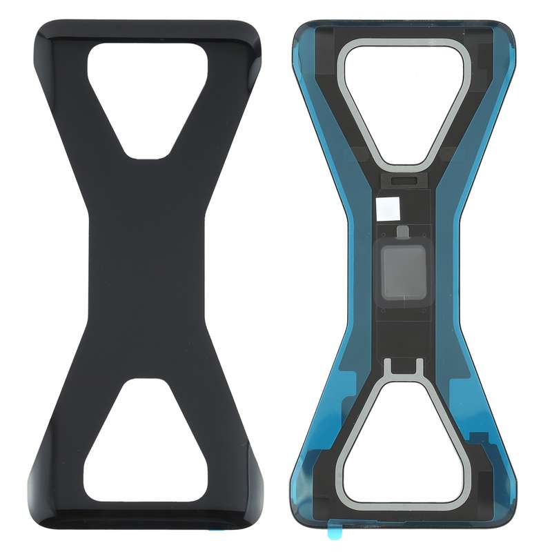 Original Battery Rear Housing Glass Door Panel for Xiaomi Black Shark 3 Pro(Black)