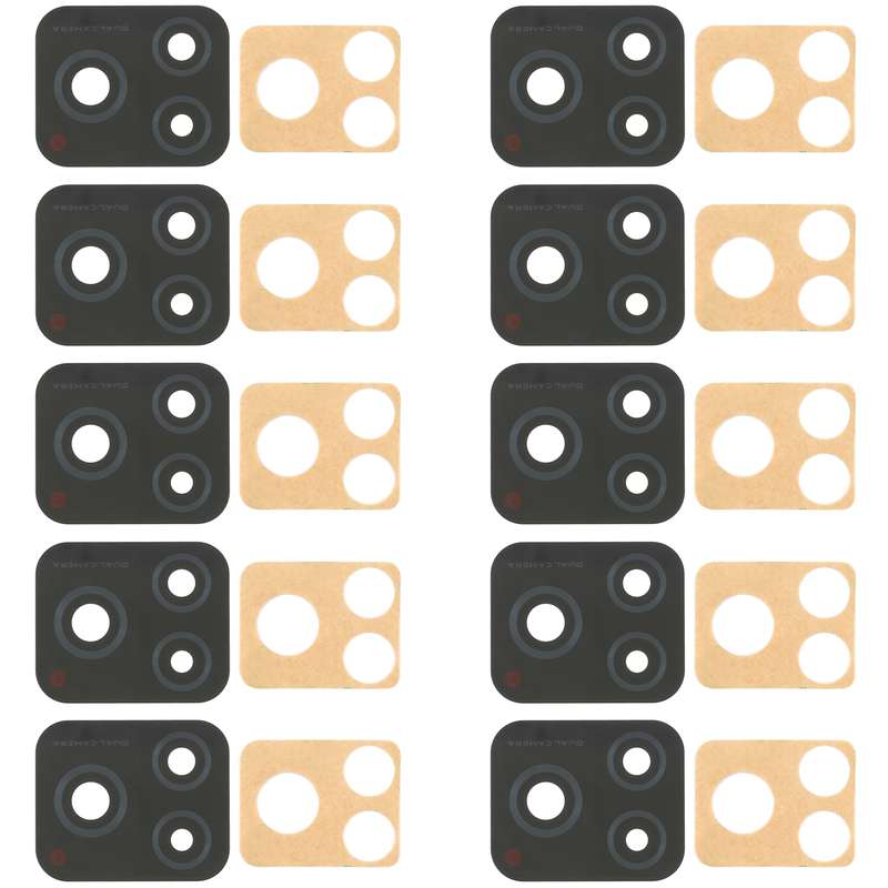 For Vivo Y31s 5G V2054A 10pcs Back Camera Lens