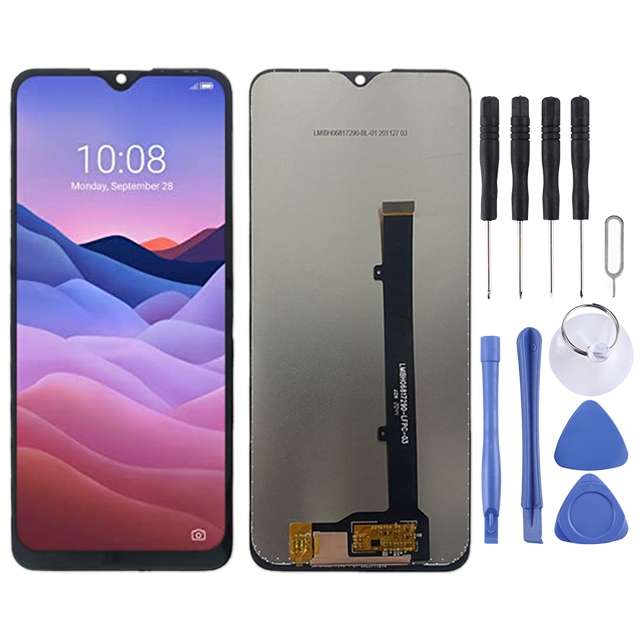 OEM LCD Screen for ZTE Blade V2020 Smart 8010 with Digitizer Full Assembly (Black)