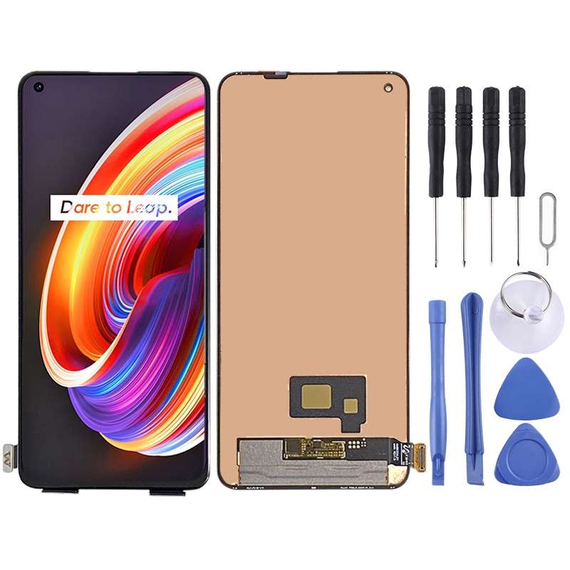 Original Super AMOLED Material LCD Screen and Digitizer Full Assembly for OPPO Realme X7 Pro RMX2121