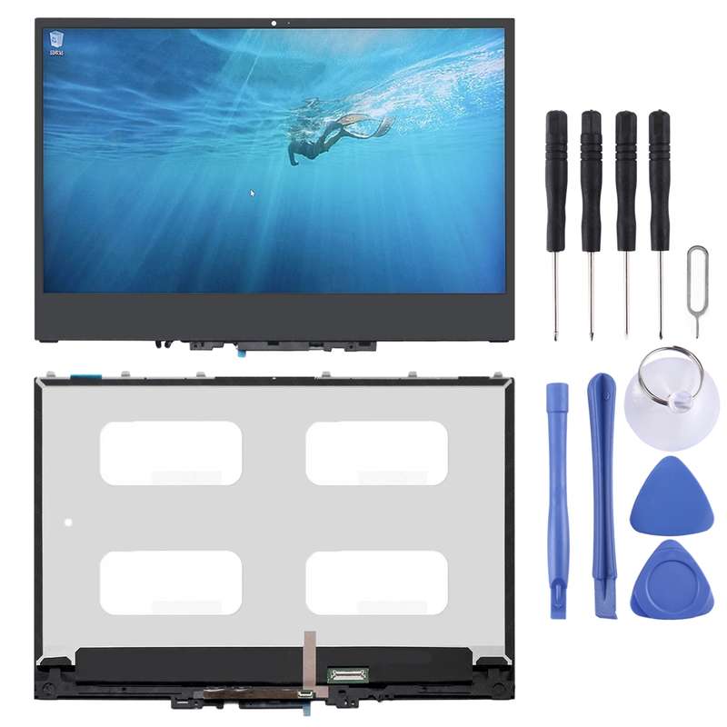 1920 x 1080 FHD 30 Pin OEM LCD Screen for Lenovo Yoga 720-13 720-13IKB 5D10K81089 Digitizer Full Ass