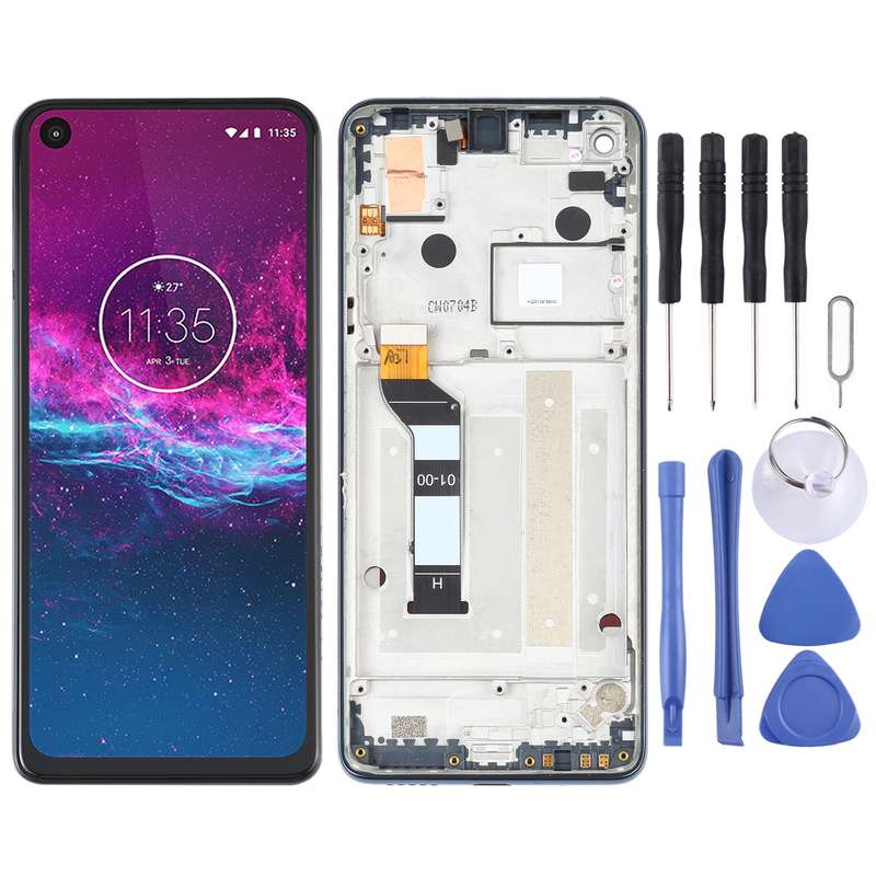 Original LCD Screen for Motorola One Action XT2013-1 XT2013-2 XT2013-4 Digitizer Full Assembly with