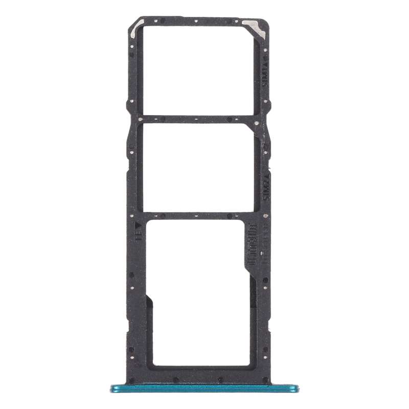 SIM Card Tray + SIM Card Tray + Micro SD Card Tray for Huawei P Smart 2021 (Black)