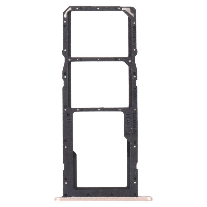 SIM Card Tray + SIM Card Tray + Micro SD Card Tray for Huawei P Smart 2021 (Black)