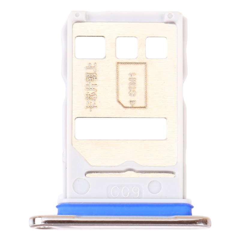 SIM Card Tray + NM Card Tray for Huawei Enjoy 20 Plus 5G (Black)