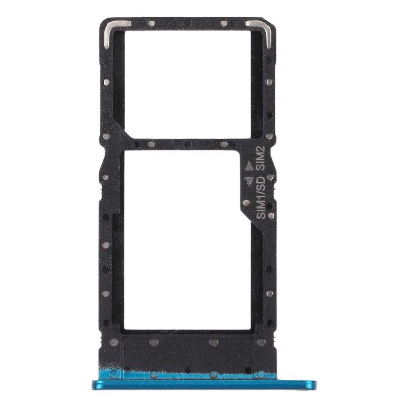 SIM Card Tray + SIM Card Tray / Micro SD Card Tray for Huawei Maimang 9 (Black)