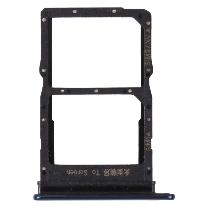 SIM Card Tray + SIM Card Tray / NMicro Card Tray for Honor X10 Max 5G (Silver)