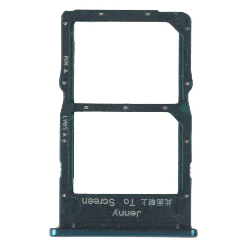SIM Card Tray + NM Card Tray for Huawei Nova 7i (Silver)