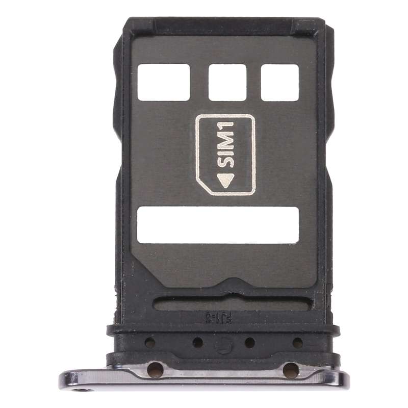 SIM Card Tray + NM Card Tray for Huawei P40 Pro (Silver)