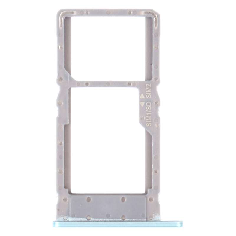 SIM Card Tray + SIM Card Tray / Micro SD Card Tray for Honor Play4 (Blue)