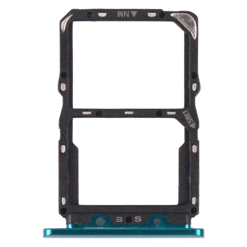 SIM Card Tray + NM Card Tray for Huawei Nova 5 Pro (Red)