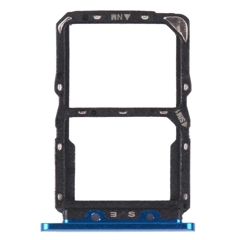 SIM Card Tray + NM Card Tray for Huawei Nova 5 Pro (Red)