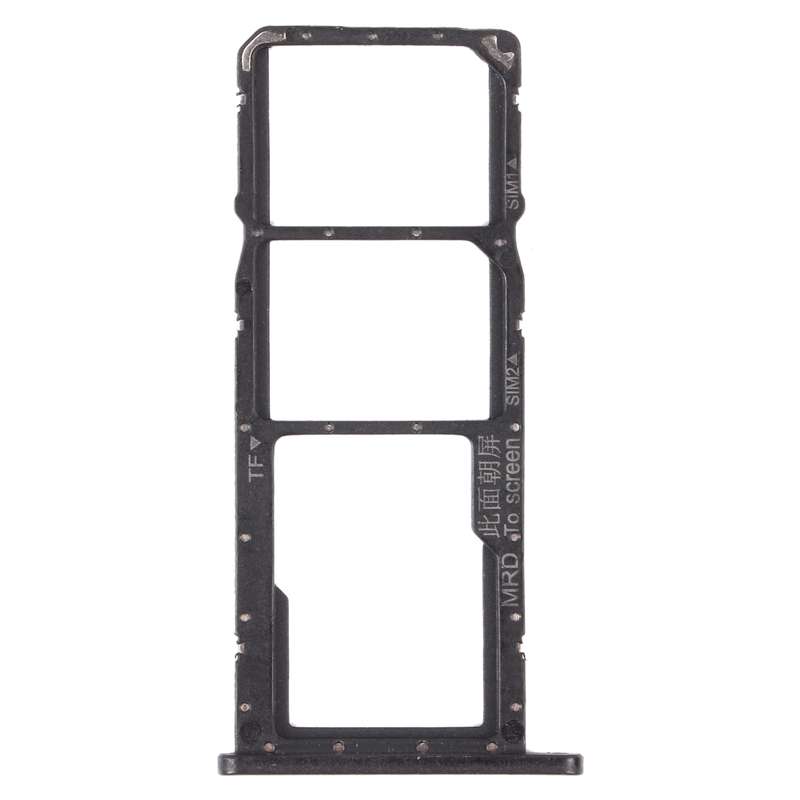 SIM Card Tray + SIM Card Tray + Micro SD Card Tray for Huawei Enjoy 9e (Blue)