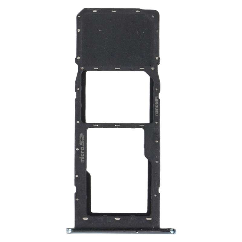 SIM Card Tray + Micro SD Card Tray for LG K61 LMQ630EAW, LM-Q630 (Blue)