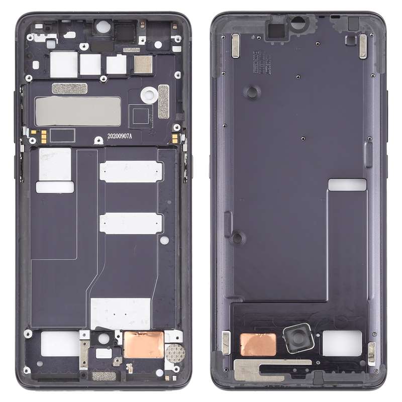 Front Housing LCD Frame Bezel Plate for TCL 10 Pro T799B T799H(Green)