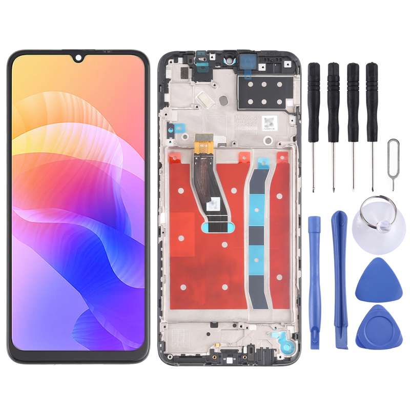 OEM LCD Screen for Huawei Enjoy 20 5G Digitizer Full Assembly with Frame(Black)