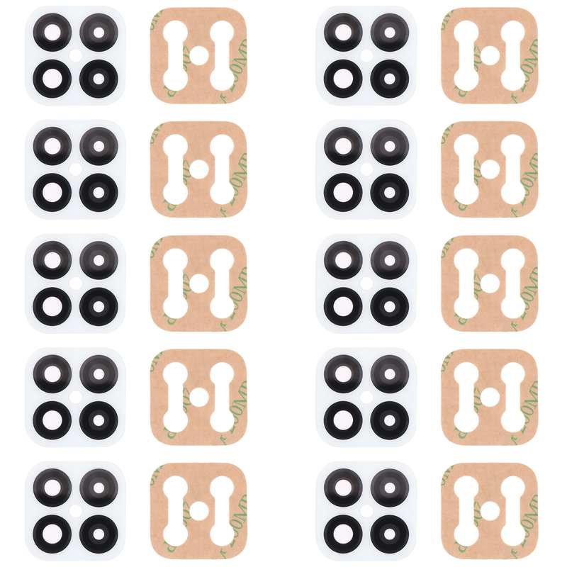 For Huawei Nova 8 SE 10pcs Back Camera Lens (White)