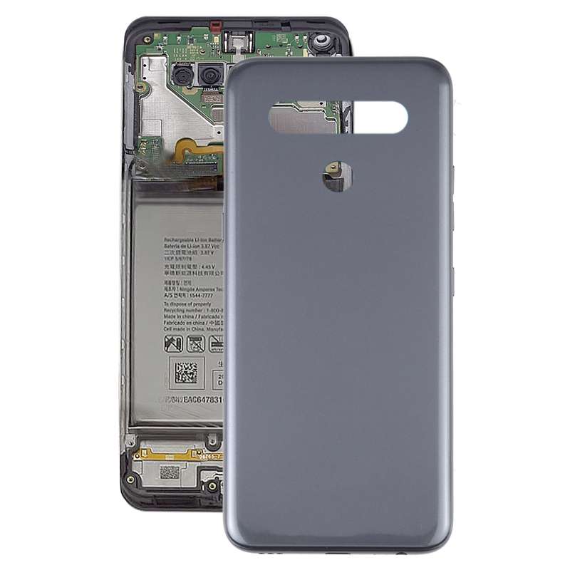 Back Battery Cover for LG K41s LMK410EMW LM-K410 LM-K410EMW(Black)