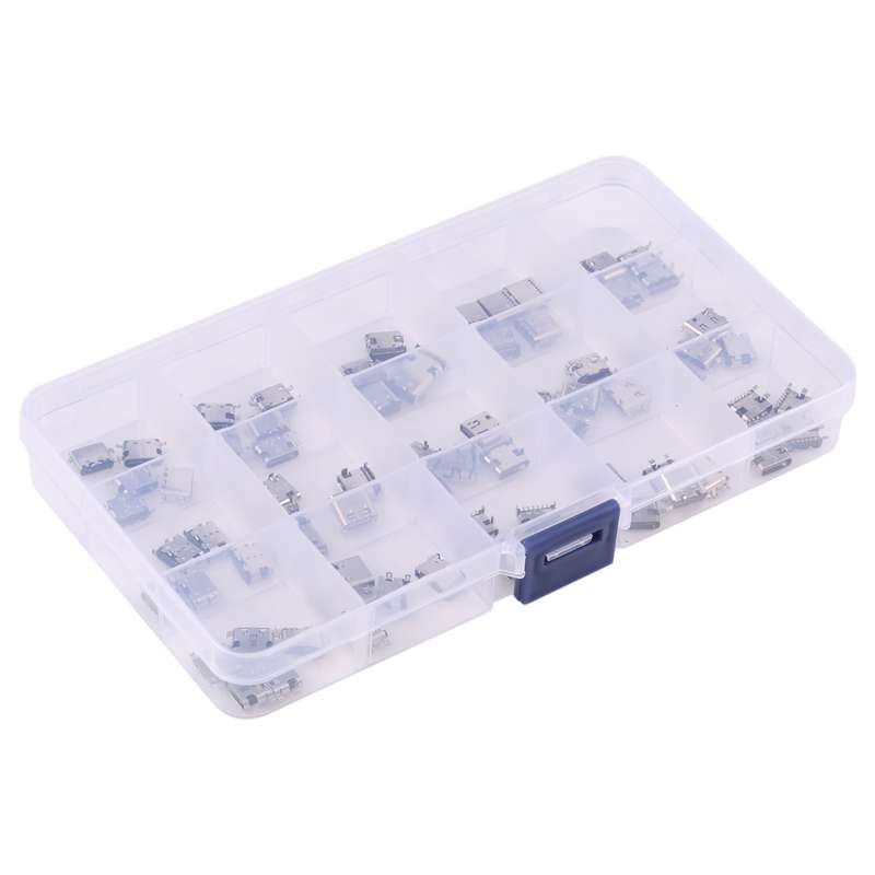 75 PCS/Set USB Type C Charging Port Connector 6Pin / 12Pin / 16Pin / 14Pin / 24Pin for Huawei / Sams