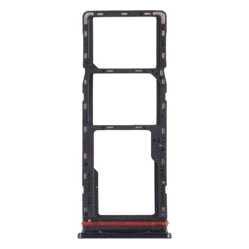 For infinix Hot 10 Play / Smart 5(India) X688C X688B SIM Card Tray + SIM Card Tray + Micro SD Card T