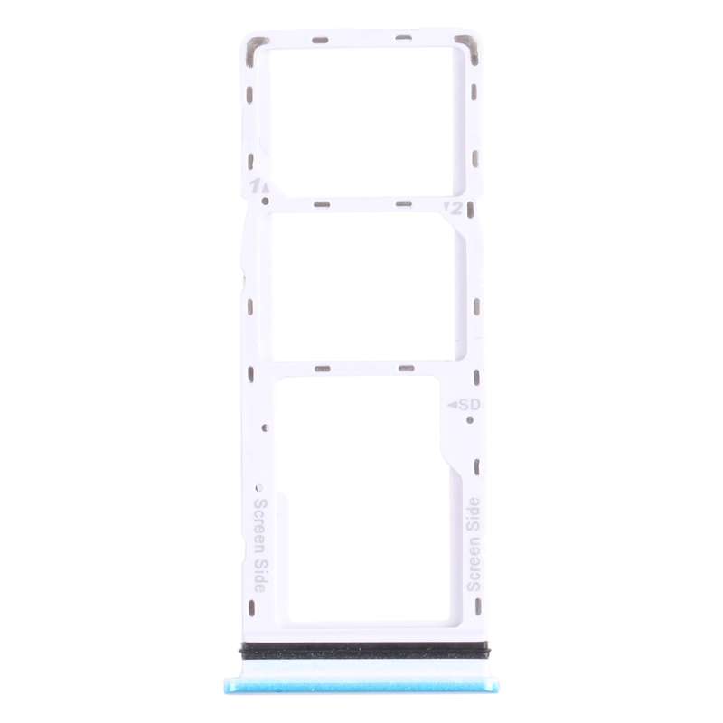 For Infinix Note 8i X683 SIM Card Tray + SIM Card Tray + Micro SD Card Tray (Green)