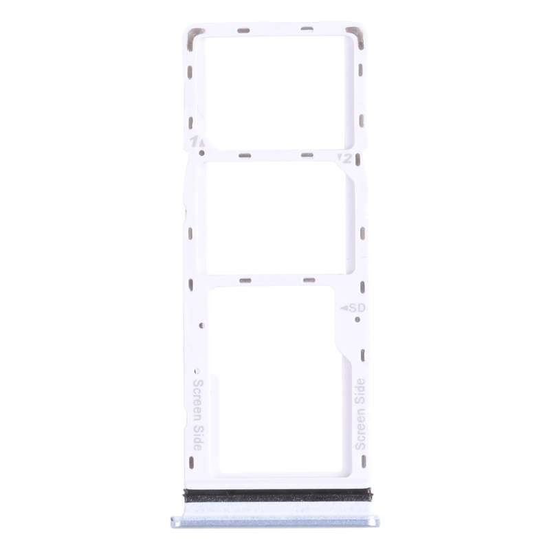 For Infinix Note 8i X683 SIM Card Tray + SIM Card Tray + Micro SD Card Tray (Green)