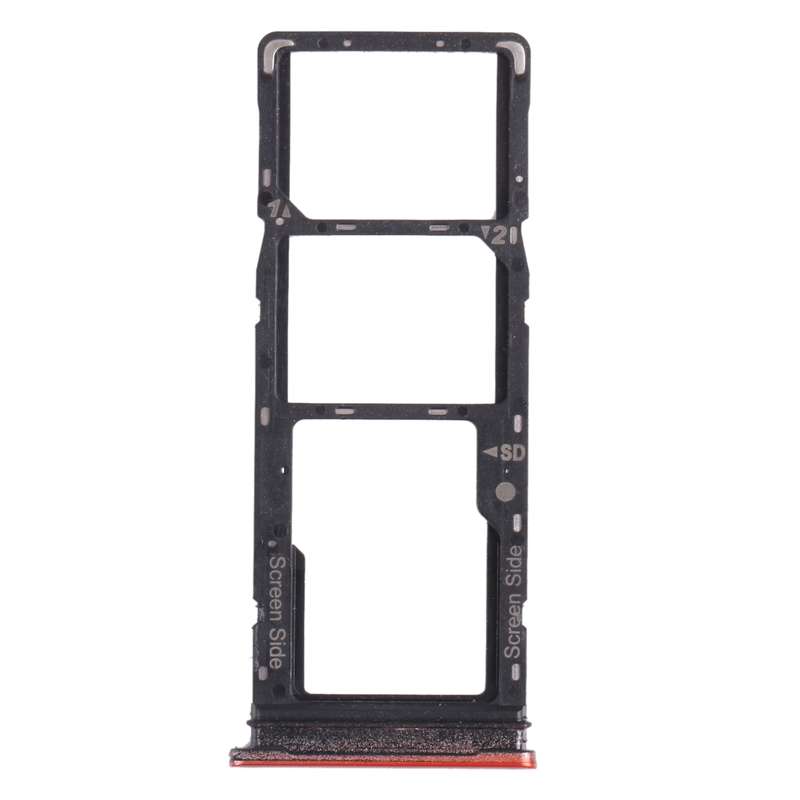 For Tecno Spark 5 Pro KD7 SIM Card Tray + SIM Card Tray + Micro SD Card Tray (Green)