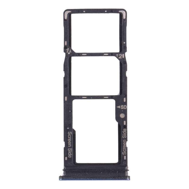 For Tecno Spark 5 Pro KD7 SIM Card Tray + SIM Card Tray + Micro SD Card Tray (Green)