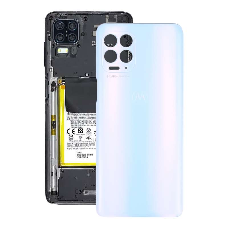 Battery Back Cover for Motorola Edge S(Blue)
