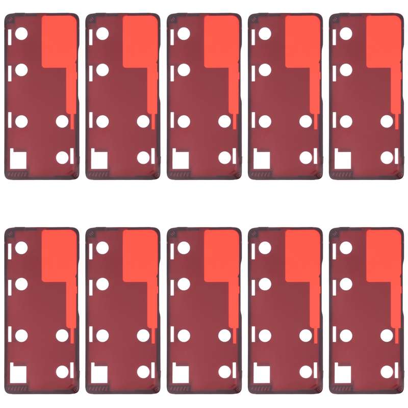 10 PCS Back Housing Cover Adhesive for Xiaomi Redmi Note 10 Pro